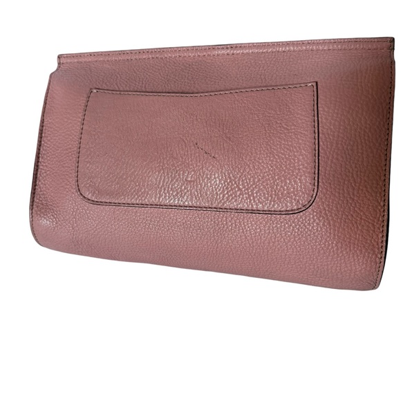 GUCCI Leather Bamboo Clutch Purse - Picture 7 of 14